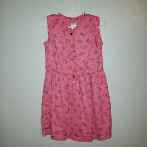 Carters 4t pink dino dress